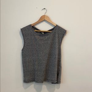 Free People | We The Free Heather Grey Muscle Tank